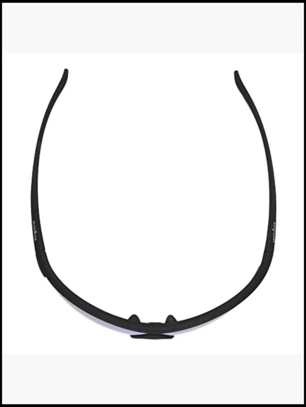 Wrap Around Sport Sunglasses with Mirror Coating
